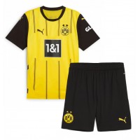 Maglia Calcio Borussia Dortmund Donyell Malen #21 Prima Divisa Bambino 2024-25 Manica Corta (+ pantaloncini)